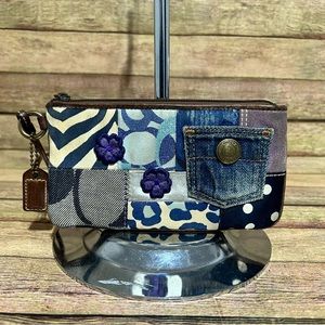 Coach Patchwork Wristlet